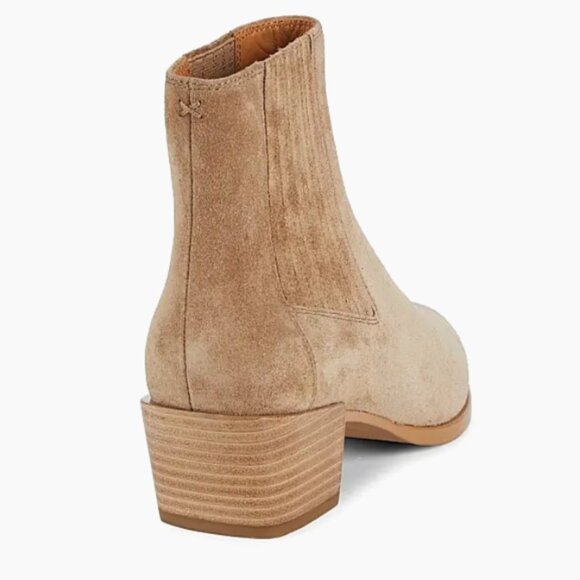 Rag & Bone Rover Suede Ankle Chelsea Boot Camel 39 - Picture 6 of 15